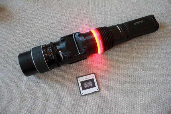GuerillaBeam adapter for TN30 flashlight