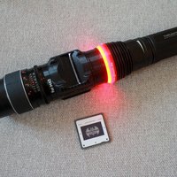 Small GuerillaBeam adapter for TN30 flashlight 3D Printing 30090