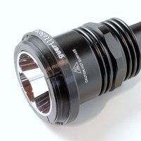 Small TrustFire X8 flashlight adapter for GuerillaBeam 3D Printing 30096