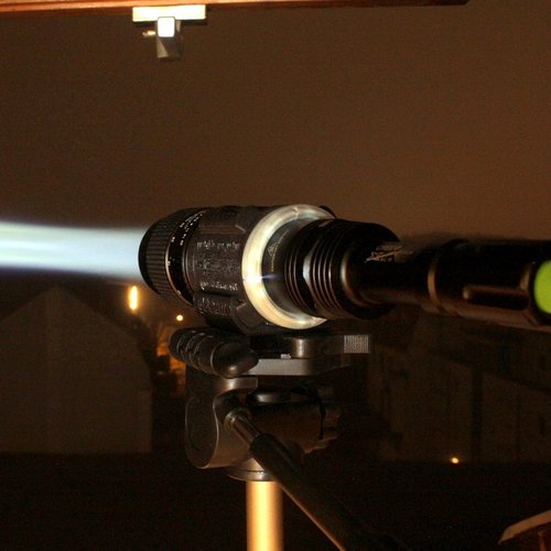 TrustFire X8 flashlight adapter for GuerillaBeam 3D Print 30098