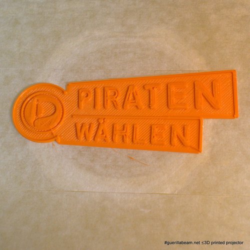 Piraten Wählen Schauobjekt 3D Print 30105