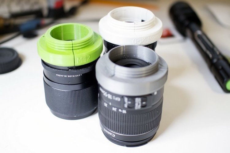 Universal Lens Adapters from GuerillaBeam 3D Print 30107