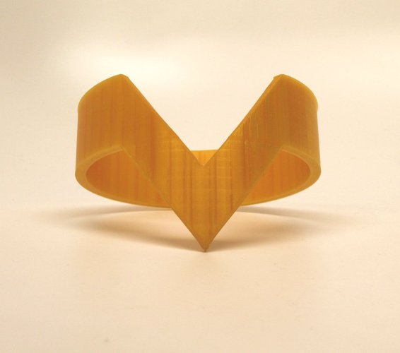 Triangle Cuff (20mm) 3D Print 30137