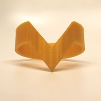 Small Triangle Cuff (20mm) 3D Printing 30137