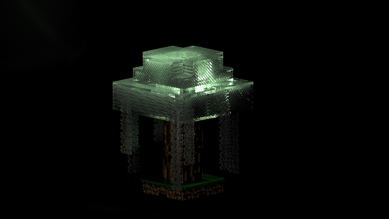 Minecraft Swamp Tree Lamp