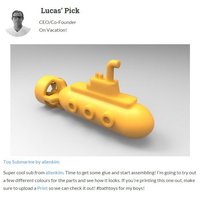 Toy submarine - Thumbnail 3