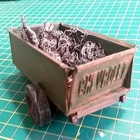 1930 Pickup Trailer Diorama Kit (1/24-1/25) - Thumbnail 2