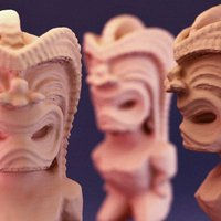 Small Ku - Tiki God of War 3D Printing 30190
