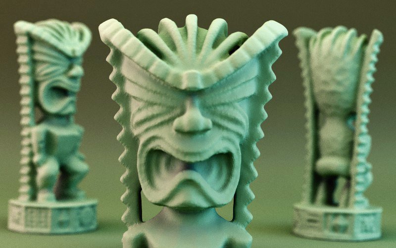 Tiki God of Money 3D Print 30191