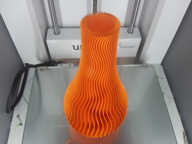 Wave Vase 3D Print 30204