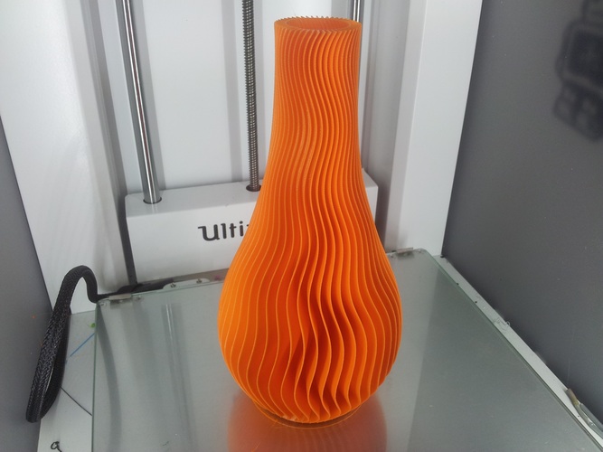 Wave Vase 3D Print 30206