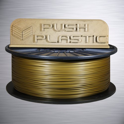 Push Plastic logo plate
