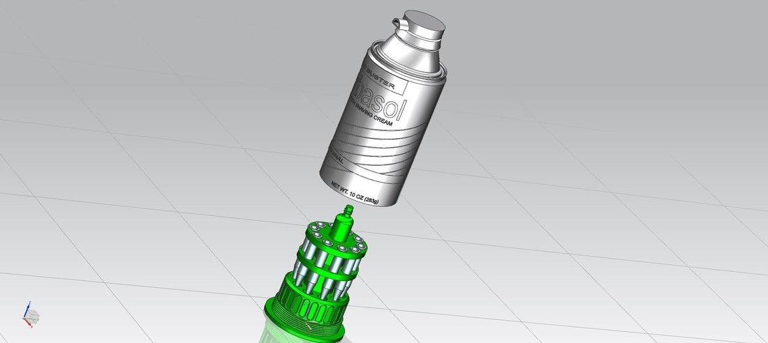 Jurassic Park Barbasol Can