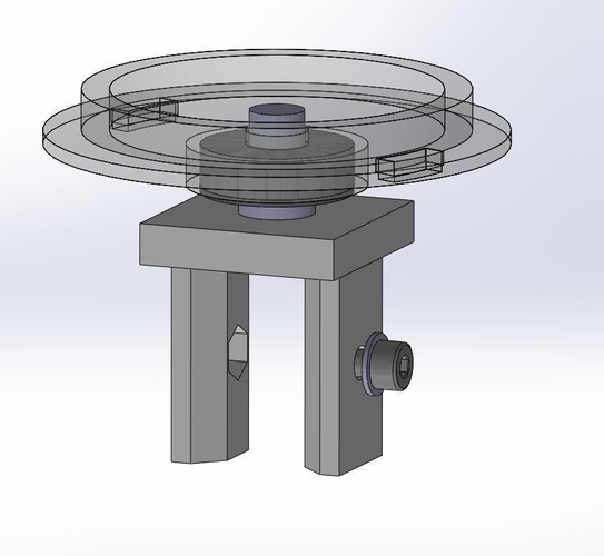 Simple and fast Spool Holder 3D Print 302254