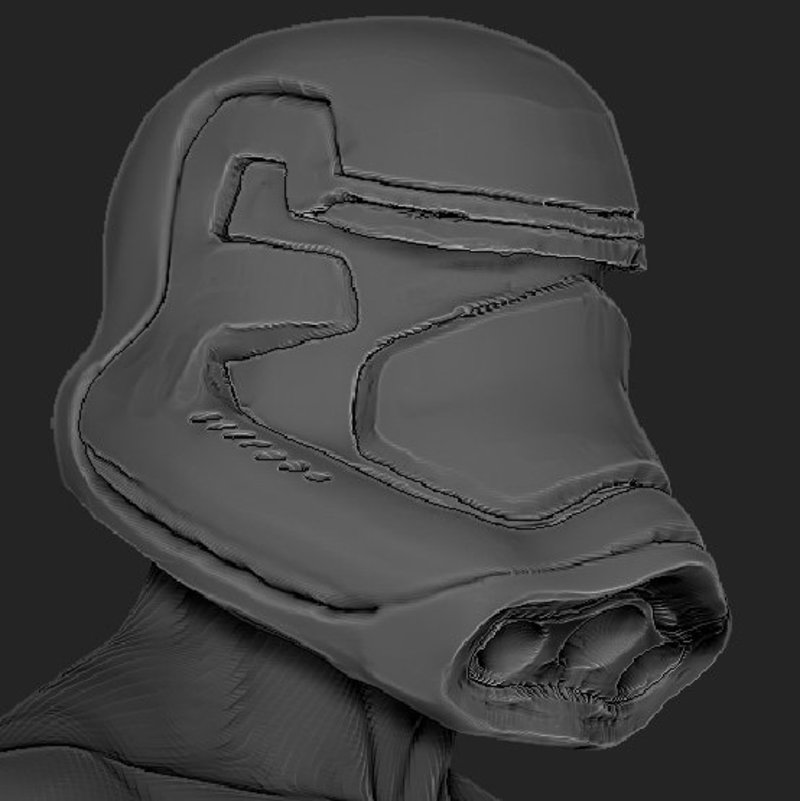 Star Wars VII Force Awekens Storm Trooper Helmet
