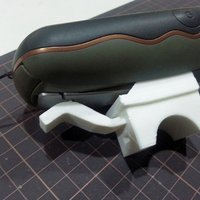 Small New Improved Garmin Oregon 450 holder  3D Printing 30317