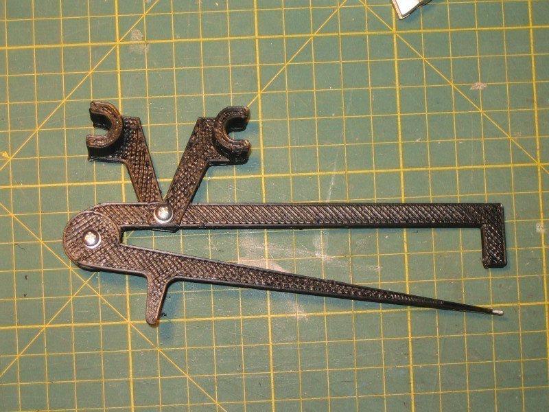 Printable Gauge to set the plate - for Prusa Mendel