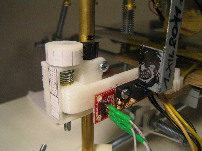 High accuracy adjustable Z Endstop for Prusa