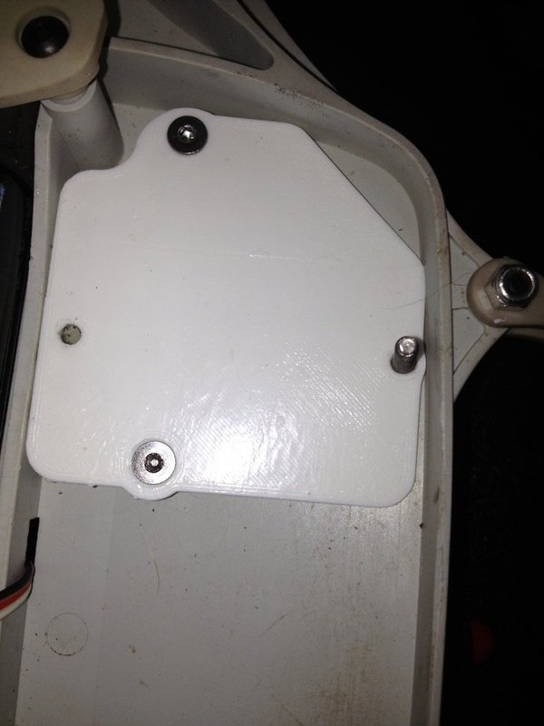 Velineon to HPI Blitz ESC mounting plate