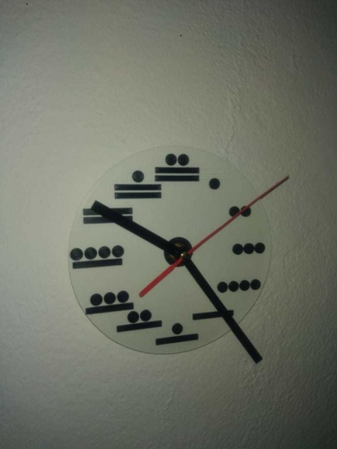 Maya numerals clock 3D Print 303566