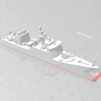 Small Hayabusa Class patrol boat 3D Printing 303704