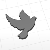 Small dove 3D Printing 303713