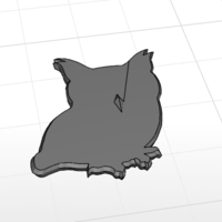 Small owl 3D Printing 303717