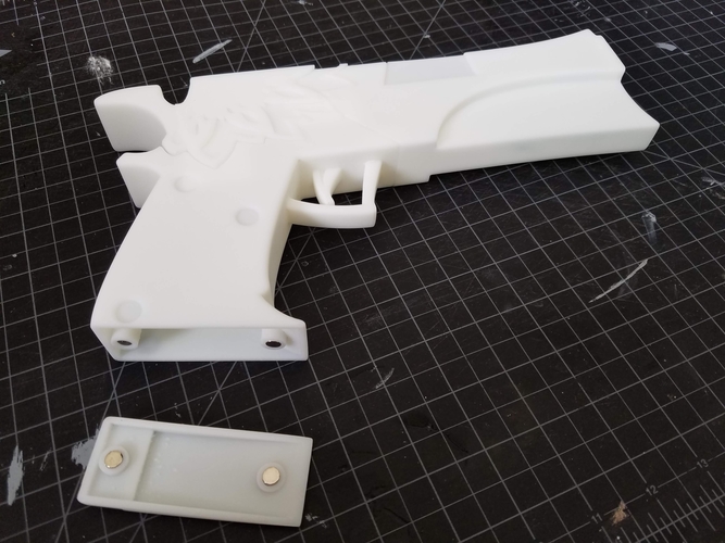 Panty Cosplay Gun, 4 Parts 3D Print 303779