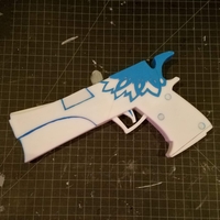 Small Panty Cosplay Gun, 4 Parts 3D Printing 303780