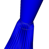 Small Vase skirt 3D Printing 303806