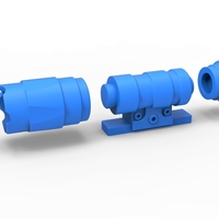 Flashlight for cosplay blaster - Thumbnail 12