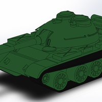 Small T-54 3D Printing 303897