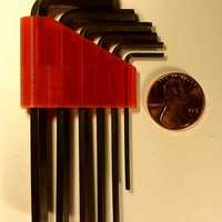 Small Metric Allen Wrench Holder - Thumbnail 2