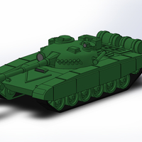 Small T-72 3D Printing 303921