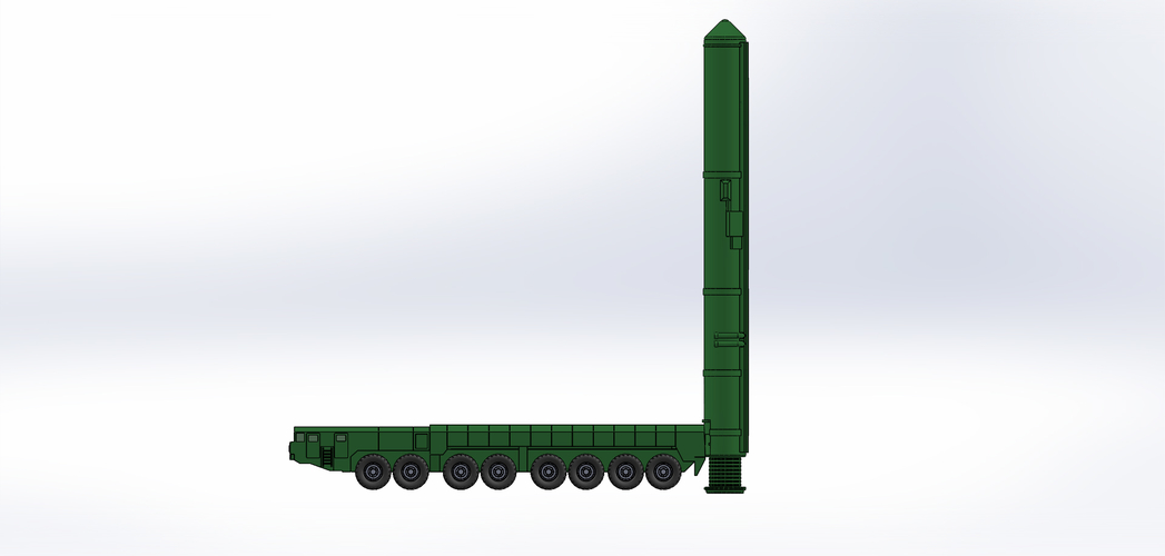 RT-2PM2 Topol-M ICBM 3D Print 303957