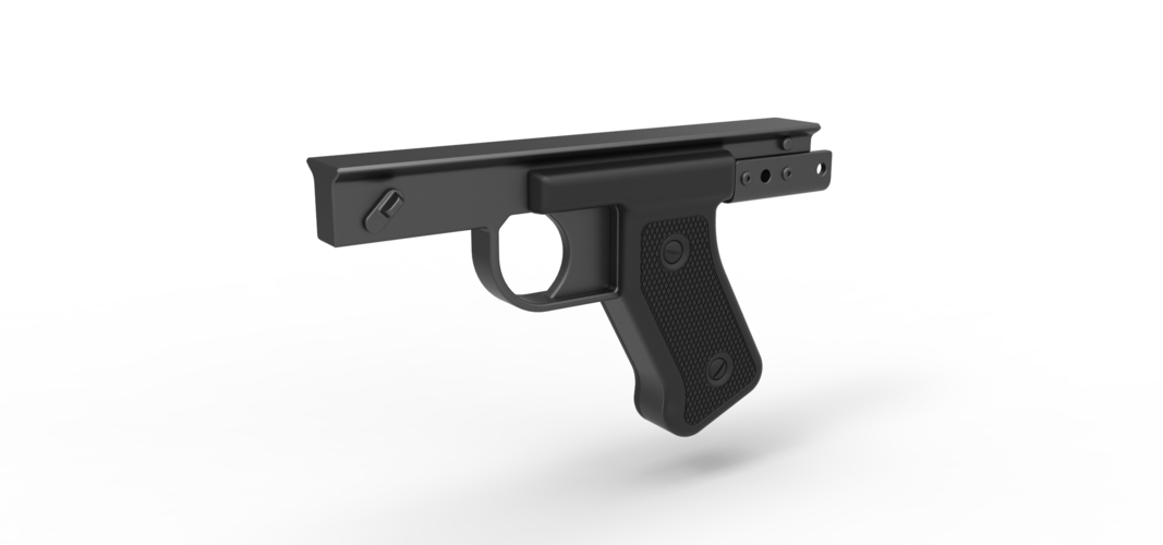 Handle for cosplay blaster pistol 7 3D Print 303998