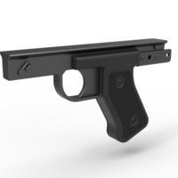 Small Handle for cosplay blaster pistol 7 3D Printing 303998