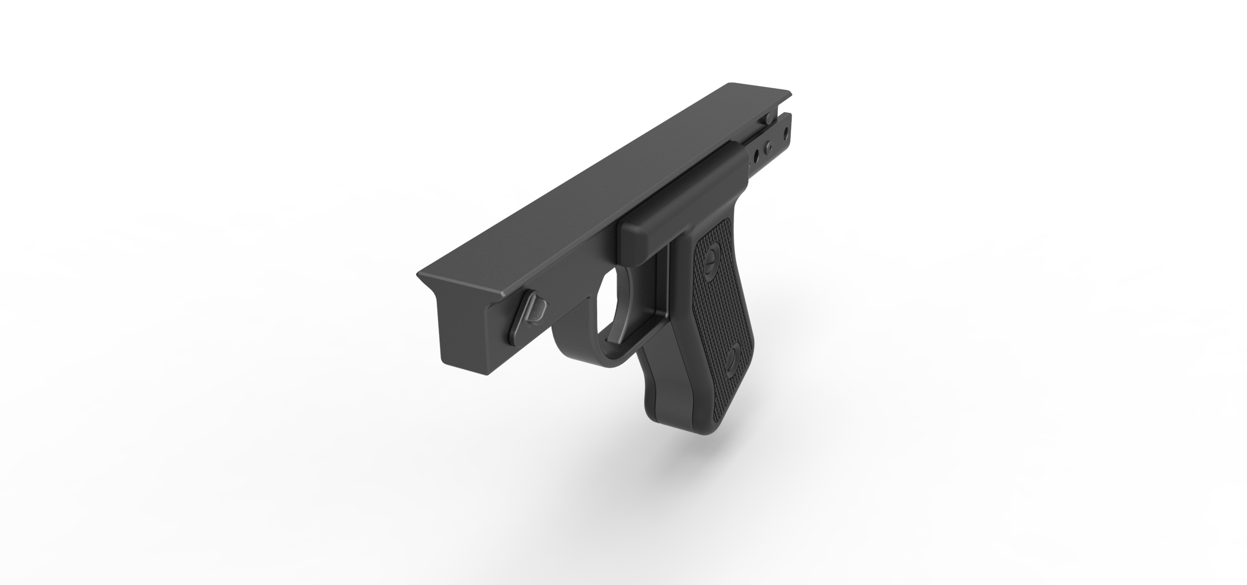 Handle for cosplay blaster pistol 7 3D Print 304000