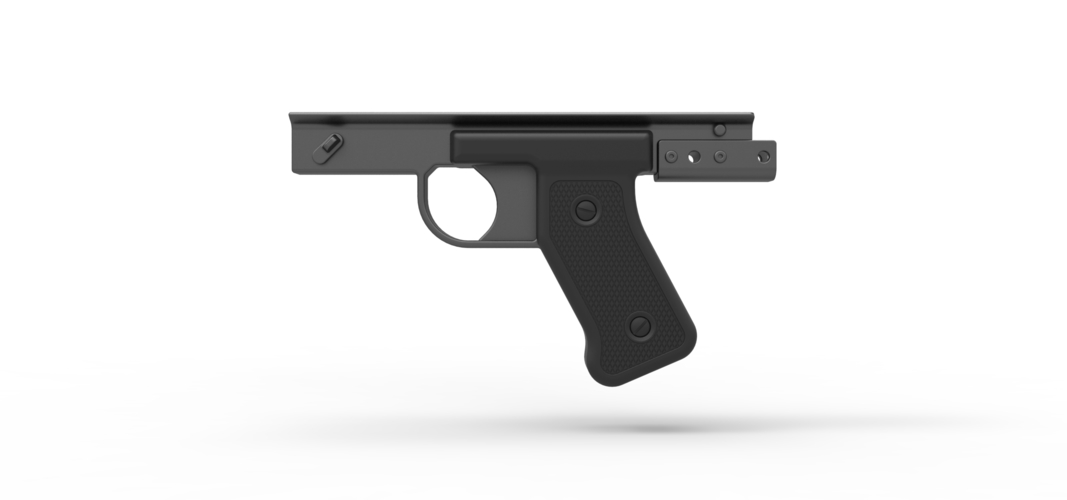 Handle for cosplay blaster pistol 7 3D Print 304002