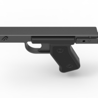 Handle for cosplay blaster pistol 7 - Thumbnail 6