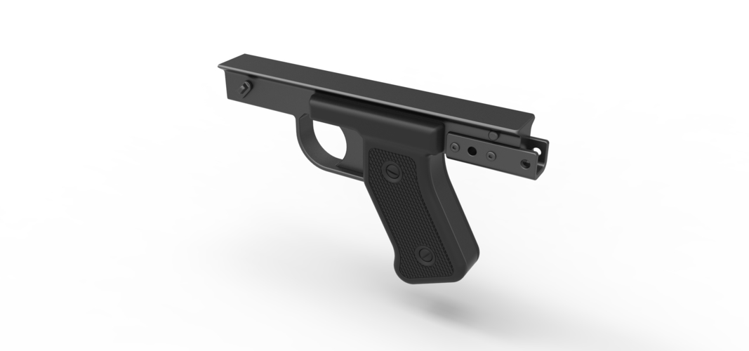 Handle for cosplay blaster pistol 7 3D Print 304005