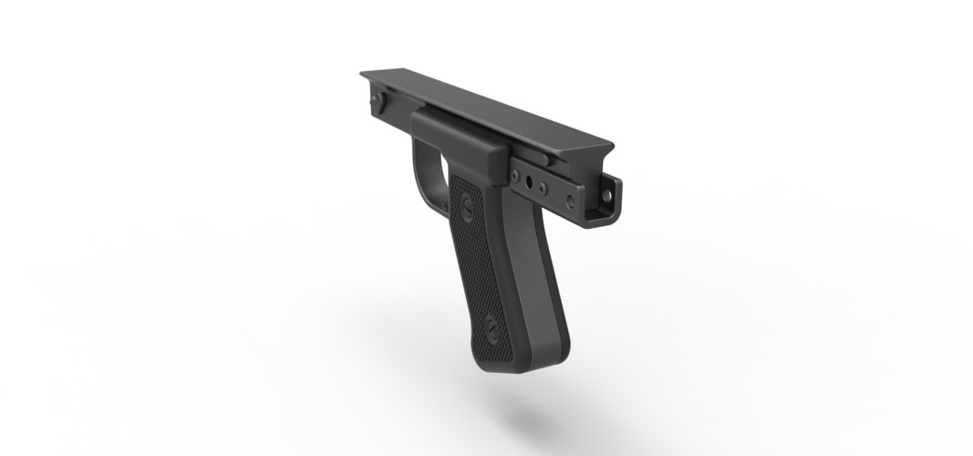 Handle for cosplay blaster pistol 7 3D Print 304006
