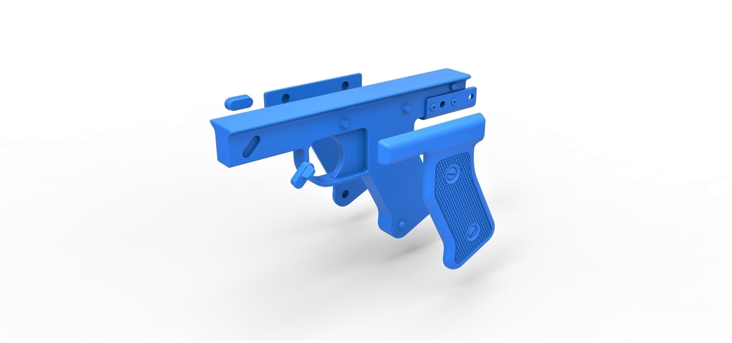 Handle for cosplay blaster pistol 7 3D Print 304009