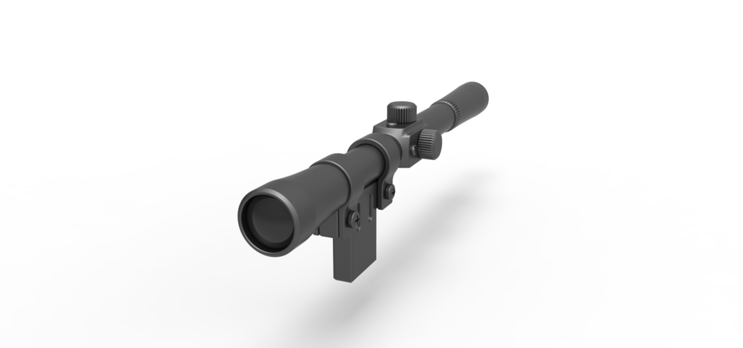 Scope for cosplay blaster 9 3D Print 304056