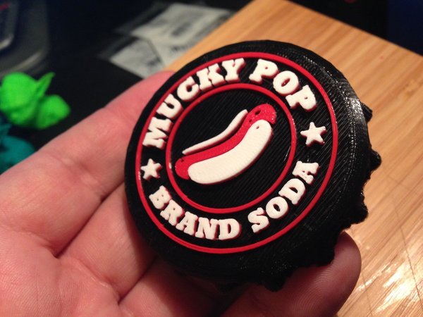 Custom Soda Cap for Store Display