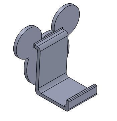 Mickey Mouse Headphone Hanger 3D Print 304255