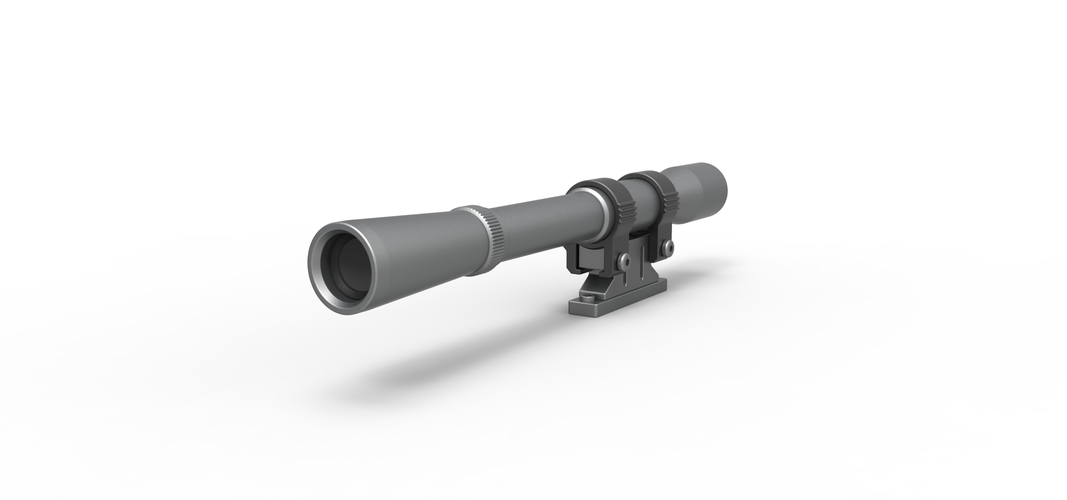 Scope for cosplay blaster 10 3D Print 304261