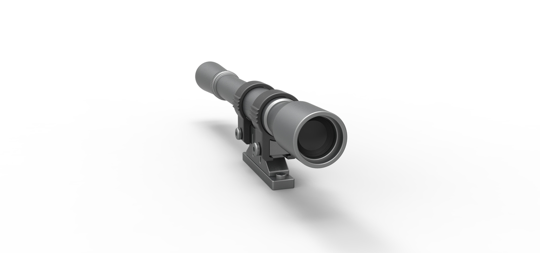 Scope for cosplay blaster 10 3D Print 304267