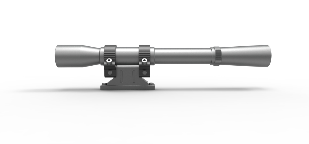 Scope for cosplay blaster 10 3D Print 304269