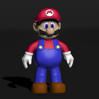 Small Super Mario 3D Printing 304431
